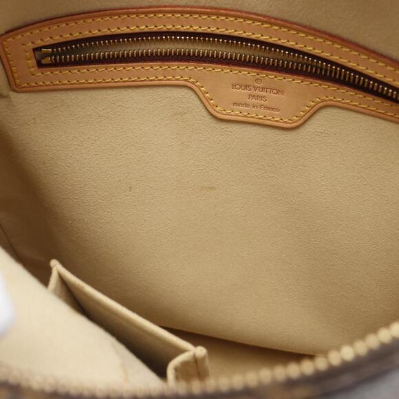 LOUIS VUITTON Brown Monogram Leather Shoulder Bag - Picture 12 of 12